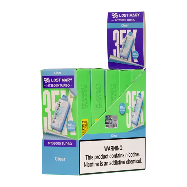 BUY 1 GET 1 FREE Clear Lost Mary MT35K Turbo | Vape Amazon India Lost Mary