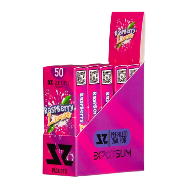 BUY 1 GET 1 FREE Raspberry Lemon Zeltu X3 Pod | Vape Amazon India Zeltu