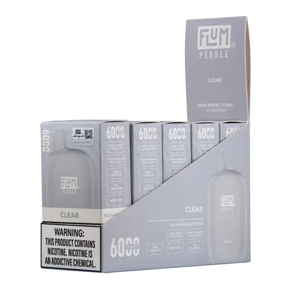 BUY 1 GET 1 FREE Clear FLUM Pebble | Vape Amazon India Flum