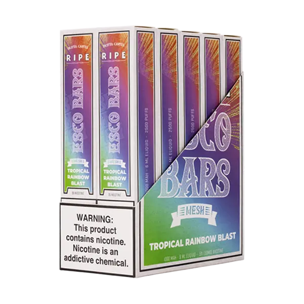 BUY 1 GET 1 FREE Tropical Rainbow Blast Esco Bar | Vape Amazon India Esco Bar