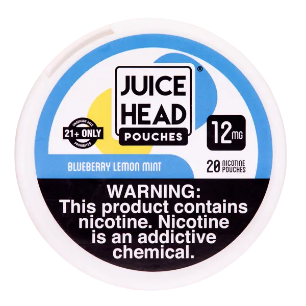 BUY 1 GET 1 FREE Blueberry Lemon Mint Juice Head Pouches | Vape Amazon India Juice Head