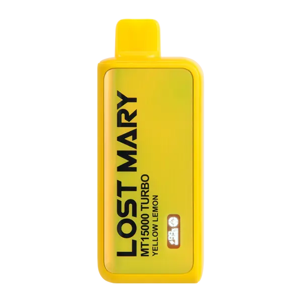 BUY 1 GET 1 FREE Yellow Lemon Lost Mary MT15000 Turbo | Vape Amazon India