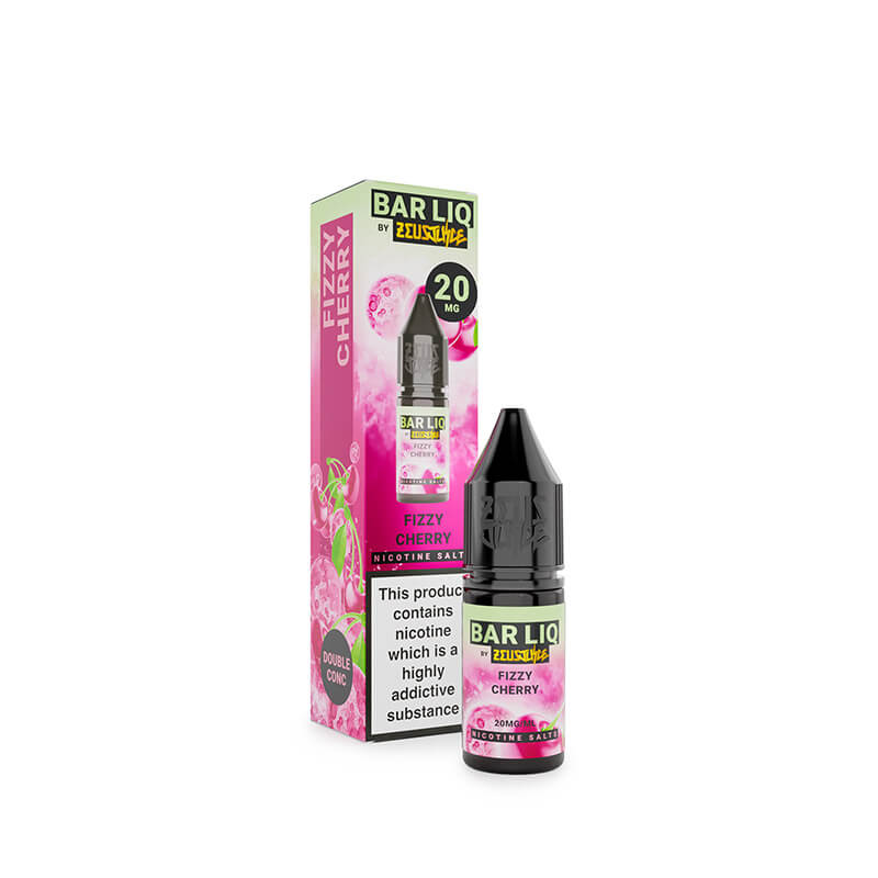Zeus Juice Bar Liq Fizzy Cherry Nic Salt E-Liquid 10ml