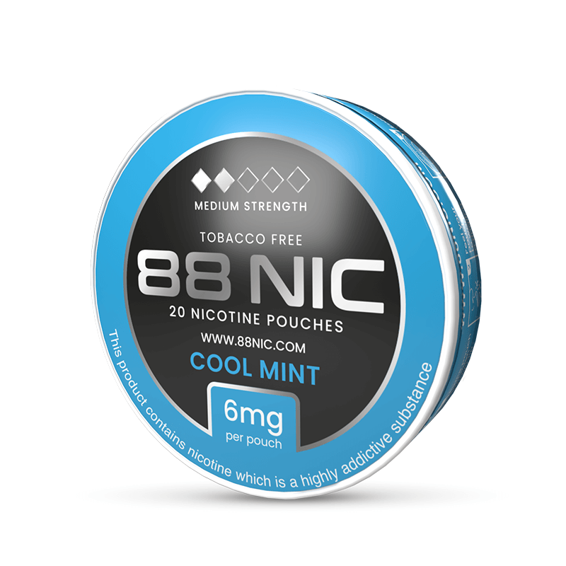 88 Nic Cool Mint Nicotine Pouches