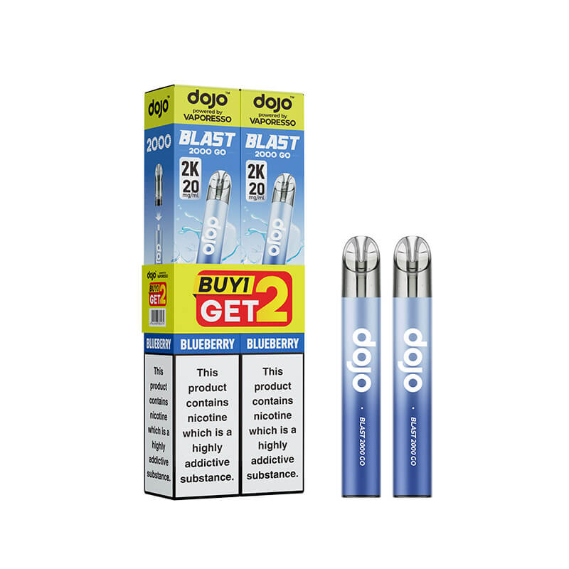 Vaporesso DOJO Blast 2000 Go V2 Prefilled Pod Vape Kit 2pk