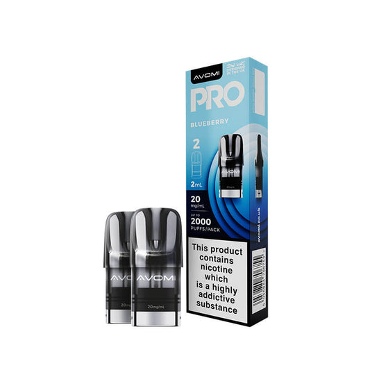 Avomi PRO Prefilled Pods - Blueberry
