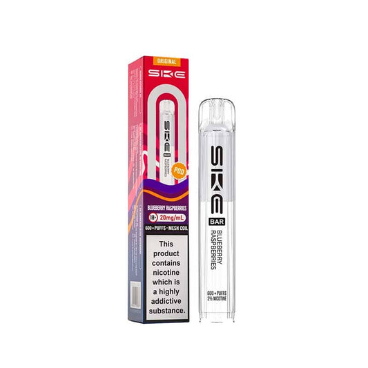 SKE Bar Blueberry Raspberries Prefilled Vape Pod