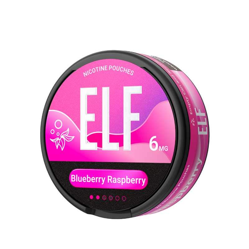 ELF Blueberry Raspberry Nicotine pouches
