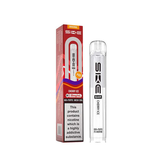 SKE Bar Cherry Ice Prefilled Vape Pod