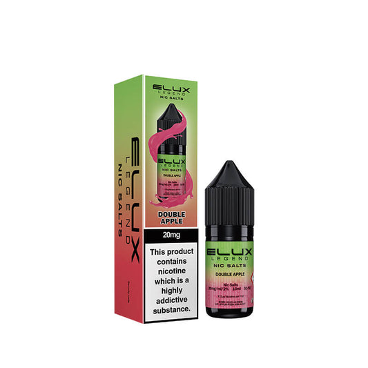 Elux Legend Double Apple Nic Salt E-Liquid 10ml