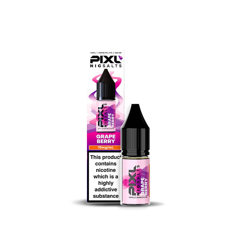 PIXL Nic Salts Grape Berry 10ml E-Liquid