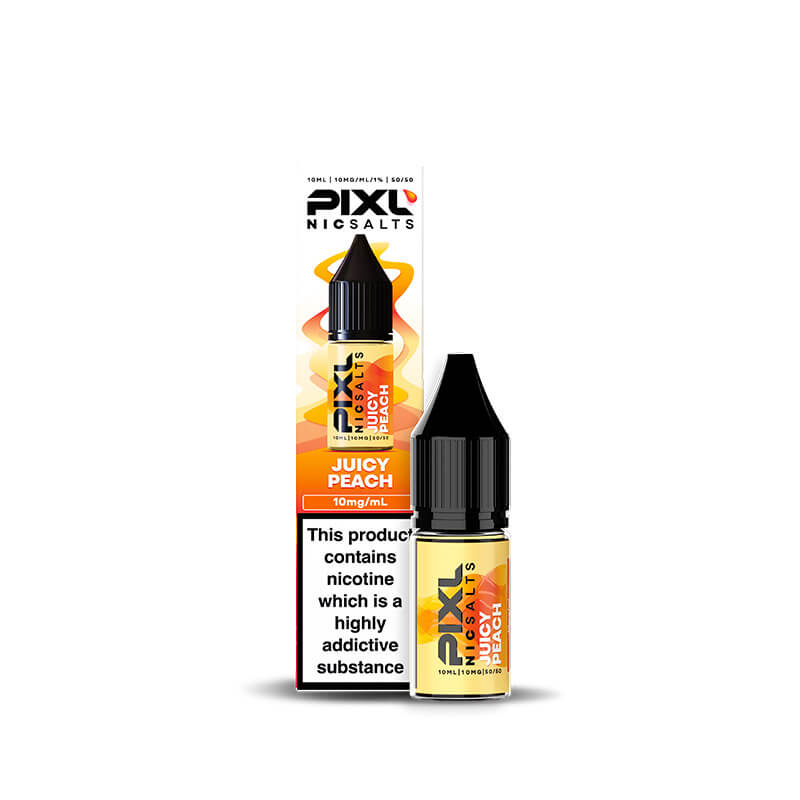 PIXL Nic Salts Juicy Peach 10ml E-Liquid