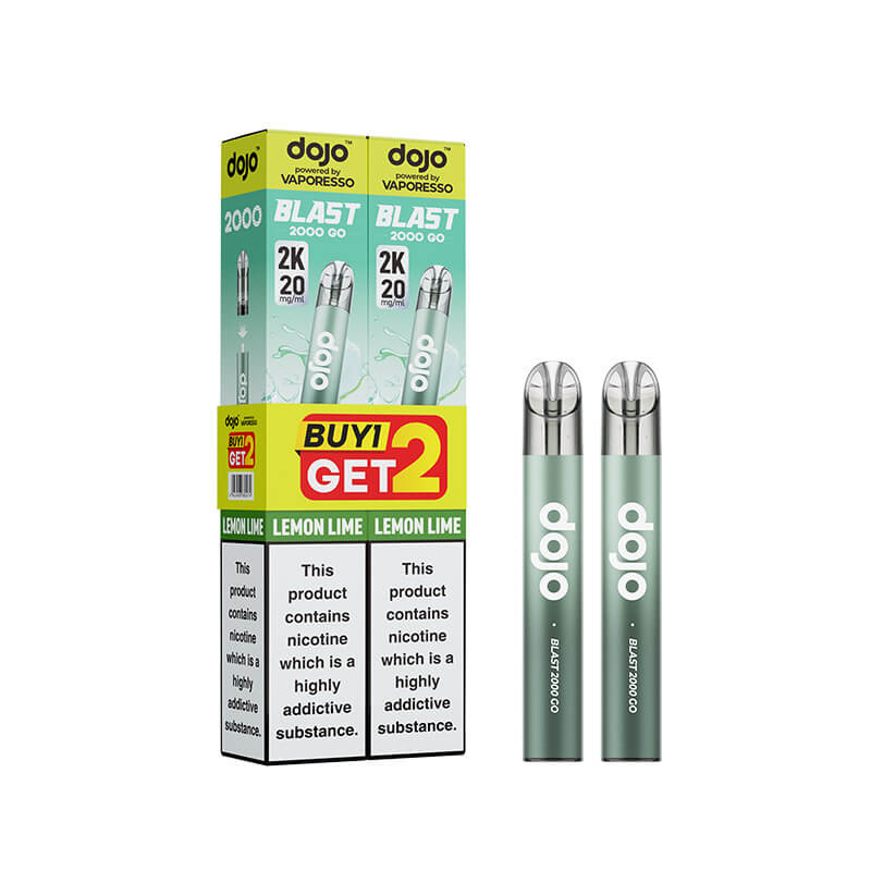 Vaporesso DOJO Blast 2000 Go V2 Prefilled Pod Vape Kit 2pk