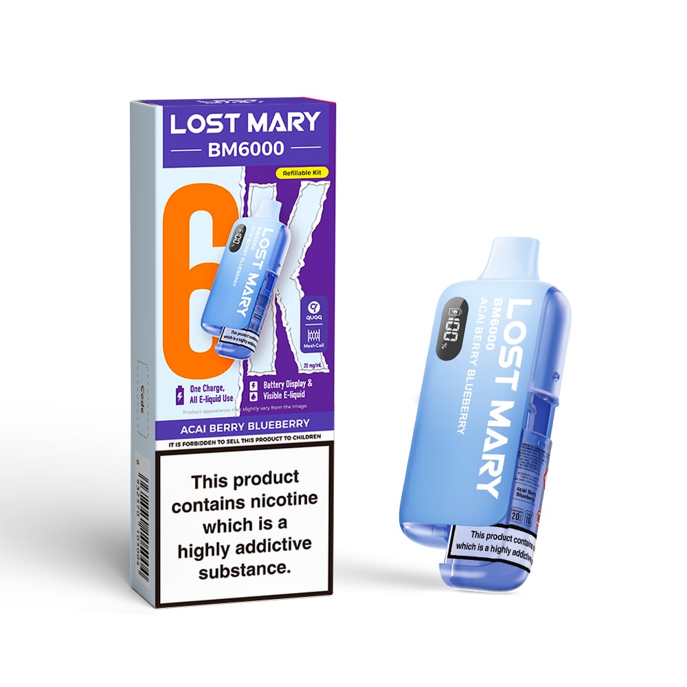 Lost Mary BM6000 Prefilled Pod Vape Kits