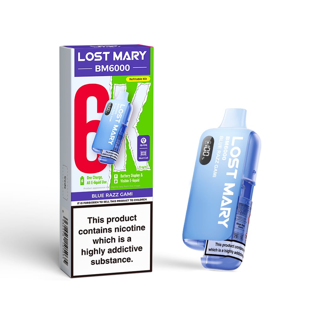 Lost Mary BM6000 Prefilled Pod Vape Kits