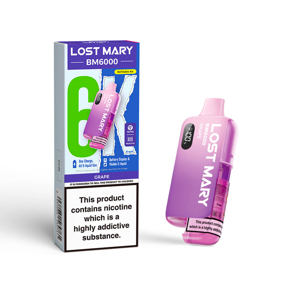 Lost Mary BM6000 Prefilled Pod Vape Kits