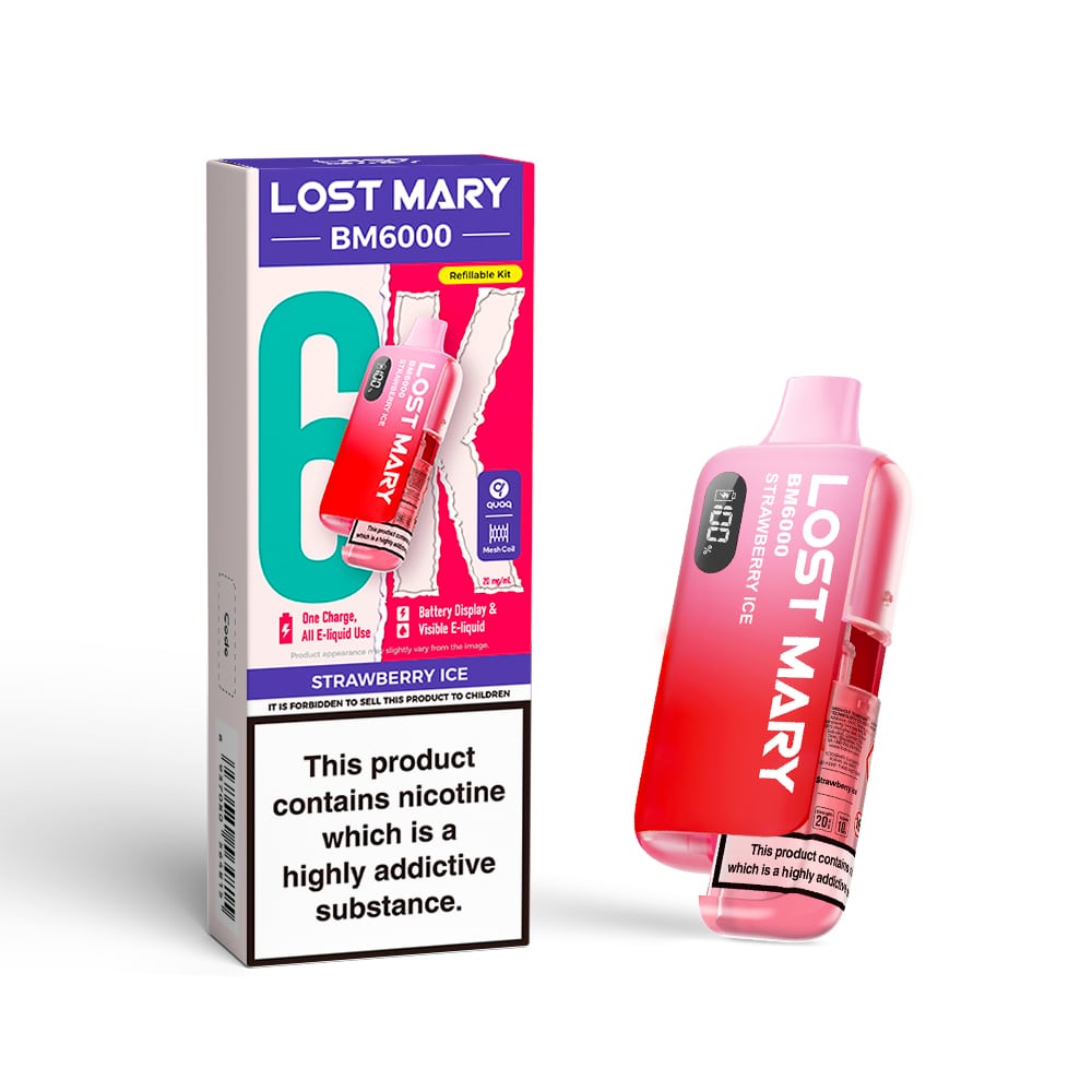 Lost Mary BM6000 Prefilled Pod Vape Kits