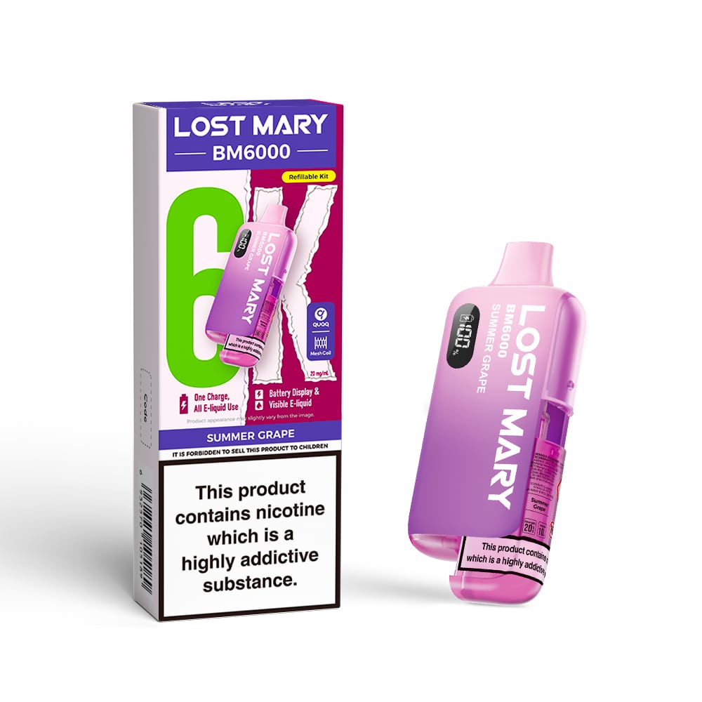 Lost Mary BM6000 Prefilled Pod Vape Kits