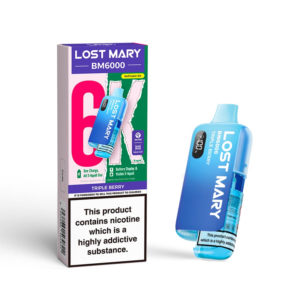 Lost Mary BM6000 Prefilled Pod Vape Kits