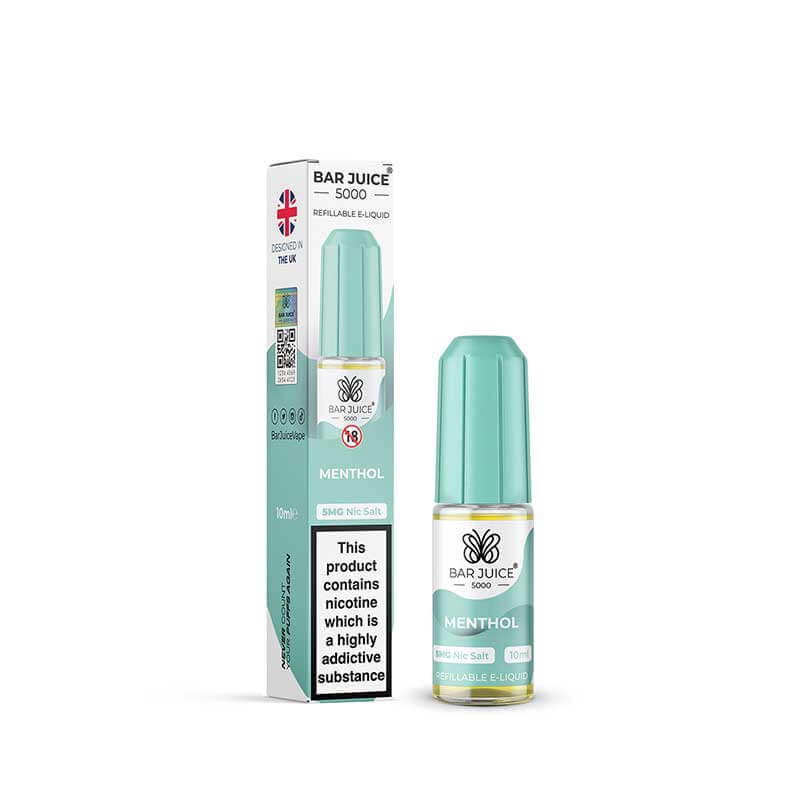 Bar Juice 5000 Menthol 10ml Nic Salt E-Liquid