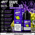 Grape Ice - Nasty Burst | 30ML Nic Salt Juice | 35MG, 50MG | Vape Mash India