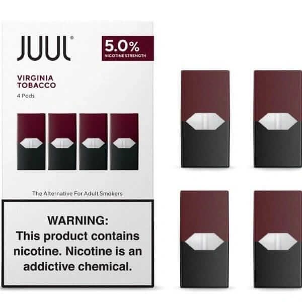 Virginia Tobacco Juul Pods 4 Pods