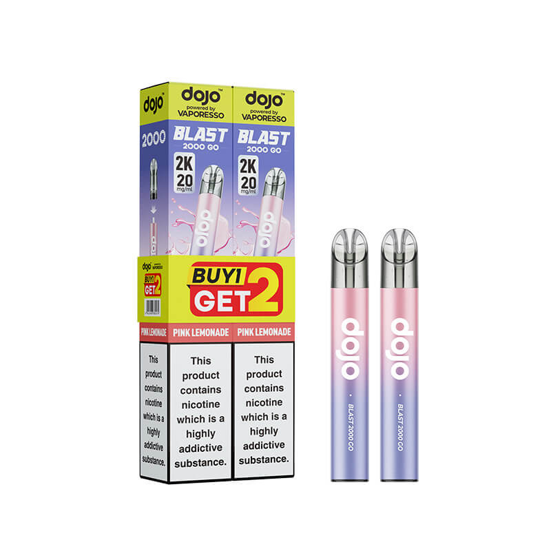 Vaporesso DOJO Blast 2000 Go V2 Prefilled Pod Vape Kit 2pk