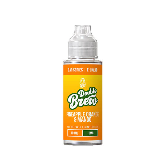 Ohm Brew Double Brew Pineapple Orange & Mango 100ml Shortfill