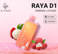 Elf bar Raya D1 Digital Display Vape 50mg/ml - 13000 Puffs
