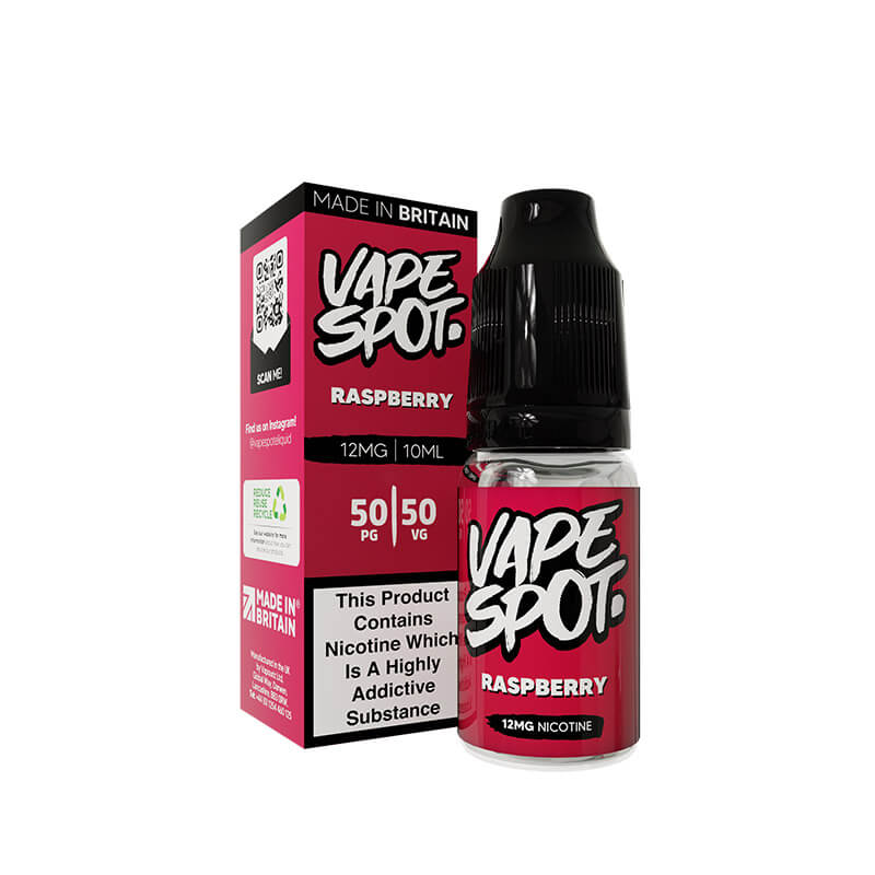 Vape Spot Raspberry E-Liquid 10ml