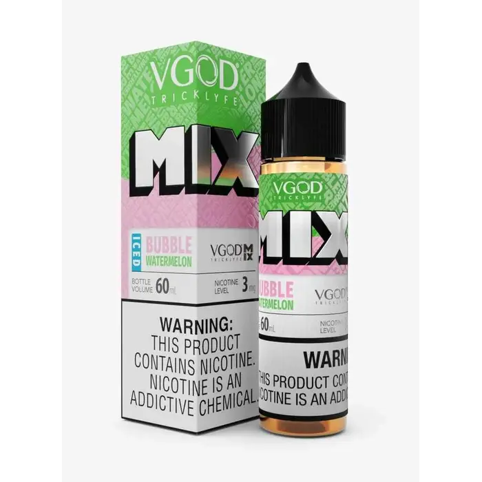 Vgod Nicotine Salt- Iced Bubble Watermelon