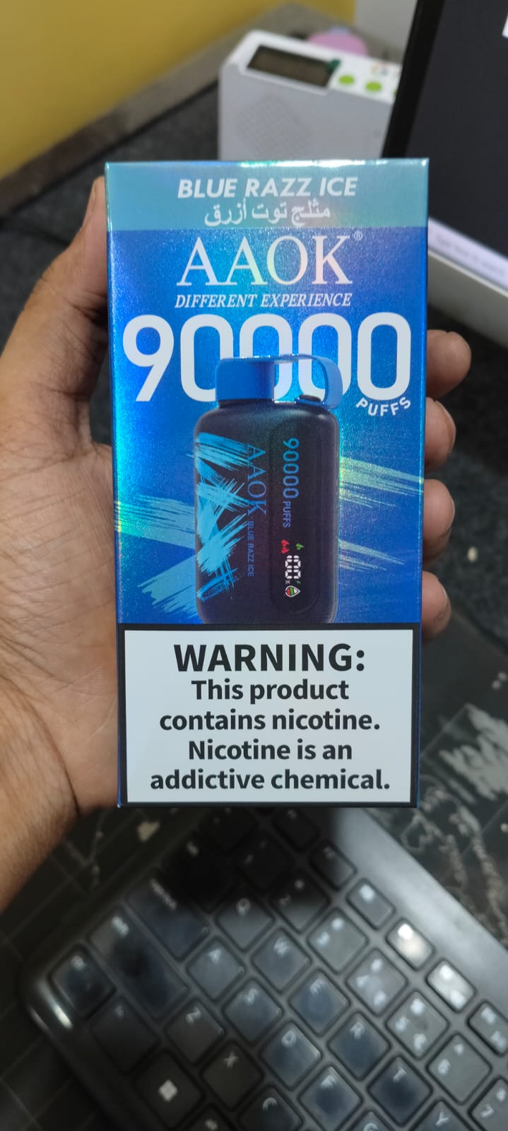 AAOK 90K (90,000 Puffs) DTL Disposable Vape