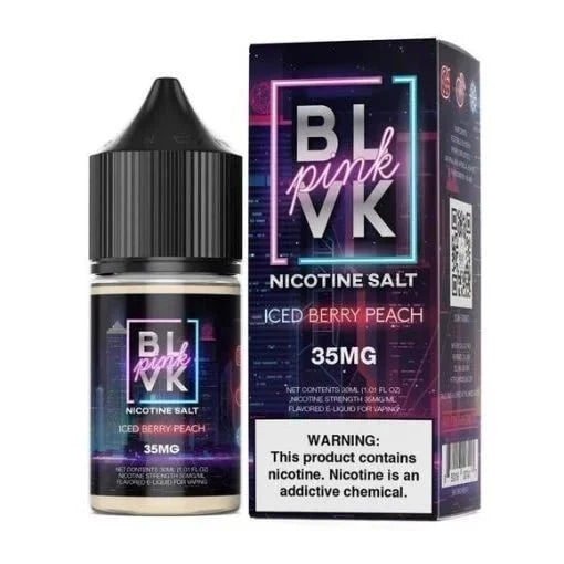 BLVK Pink Series Iced Berry Peach 30ml (50mg) India