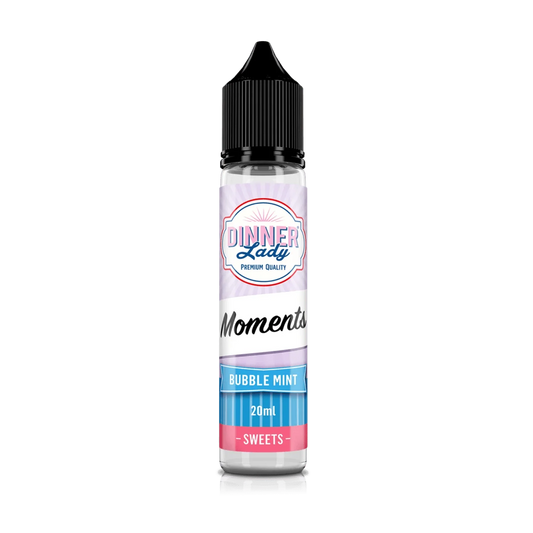 Bubble Mint - Dinner Lady Ice Moments | 60ML Vape Juice | 3MG, 6MG