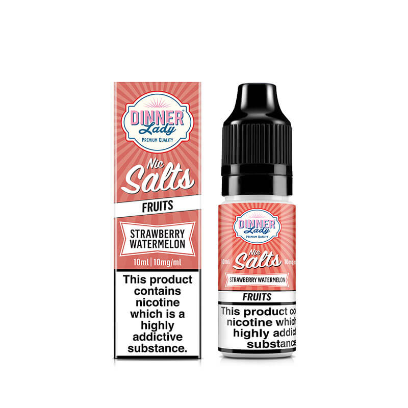Dinner Lady Salts Strawberry Watermelon 10ml Nic Salt E-Liquid