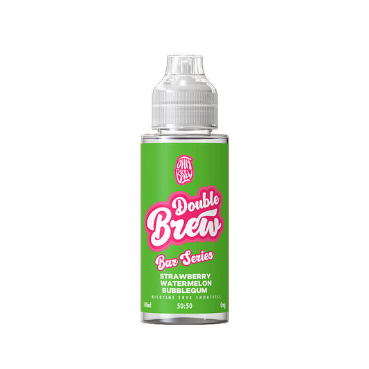 Ohm Brew Double Brew Strawberry Watermelon Bubblegum 100ml Shortfill