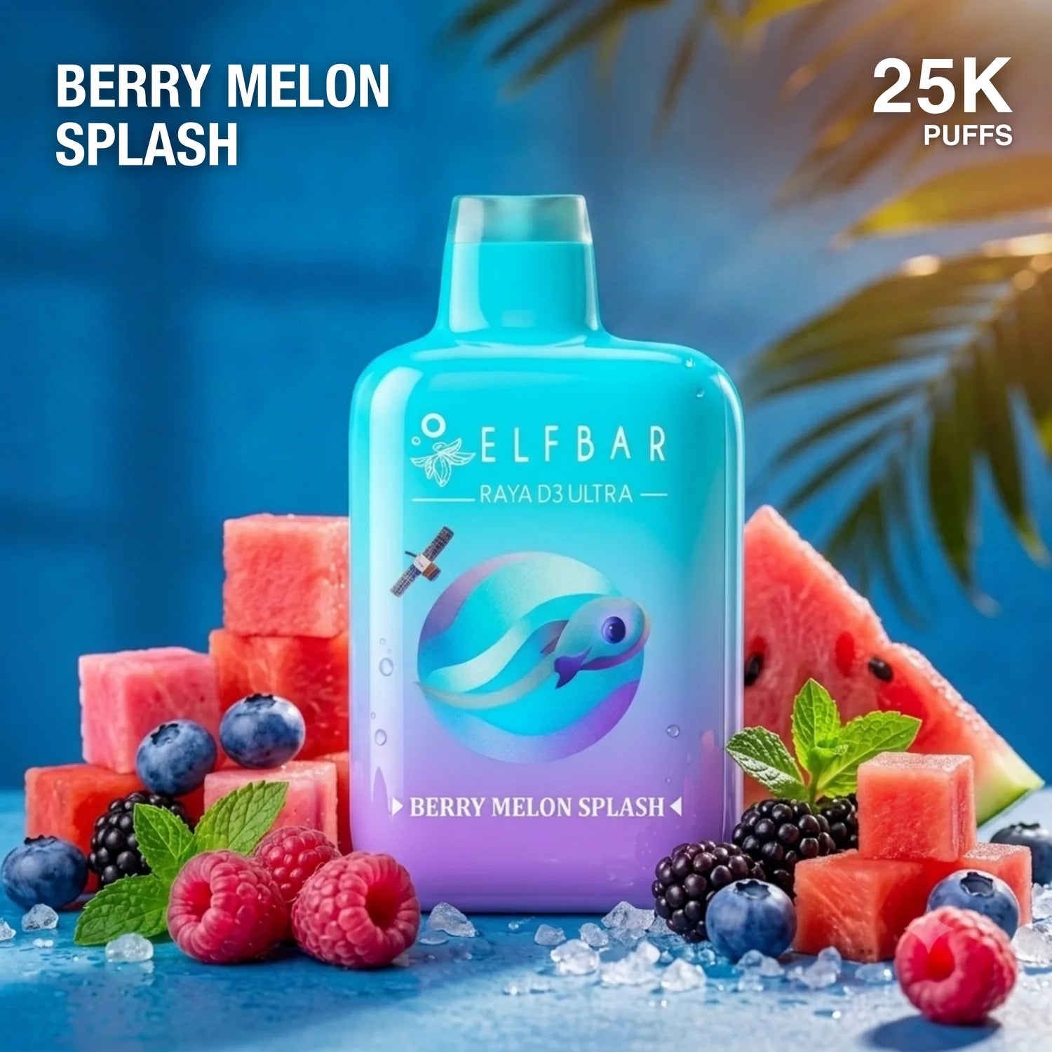 Elf Bar Raya D3 Ultra 30000 disposable vape - Berry Splash flavour