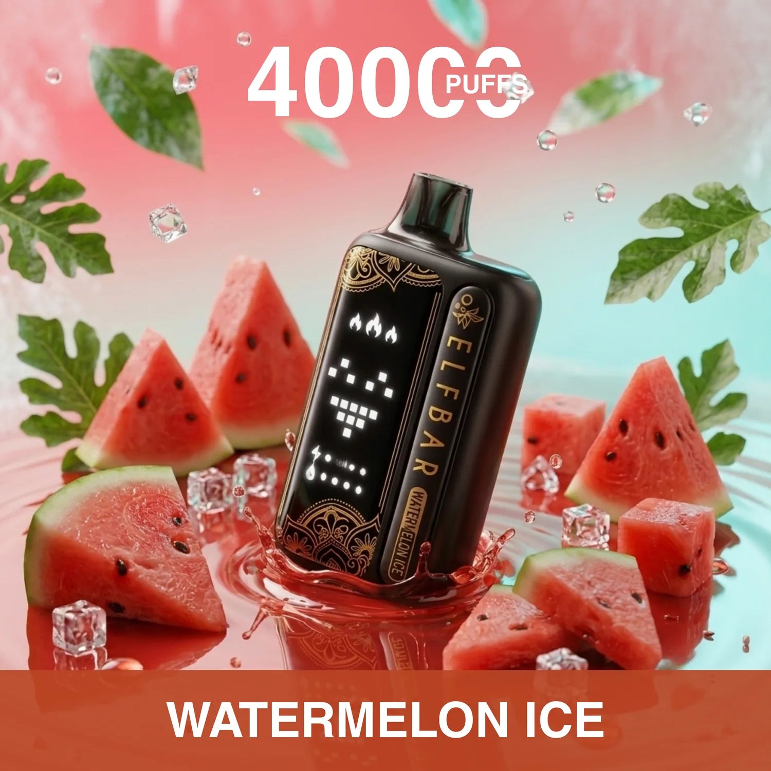 Elf Bar Raya Sobo 40000 disposable vape - Watermelon Ice flavour
