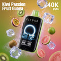 ELFBAR MoonNight 40k disposable vape - Kiwi Passion Fruit Guava flavour