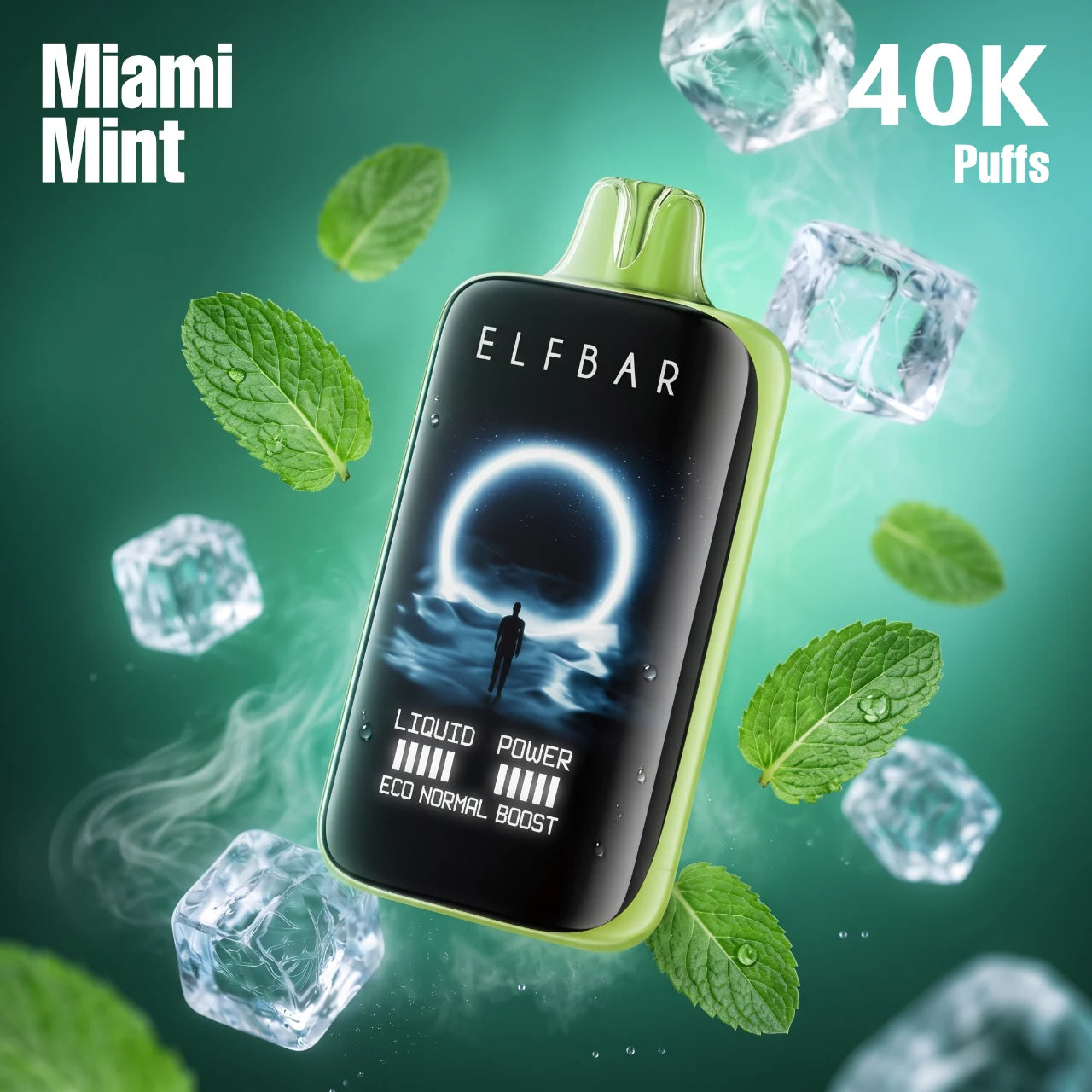 ELFBAR MoonNight 40k disposable vape - Miami Mint flavour
