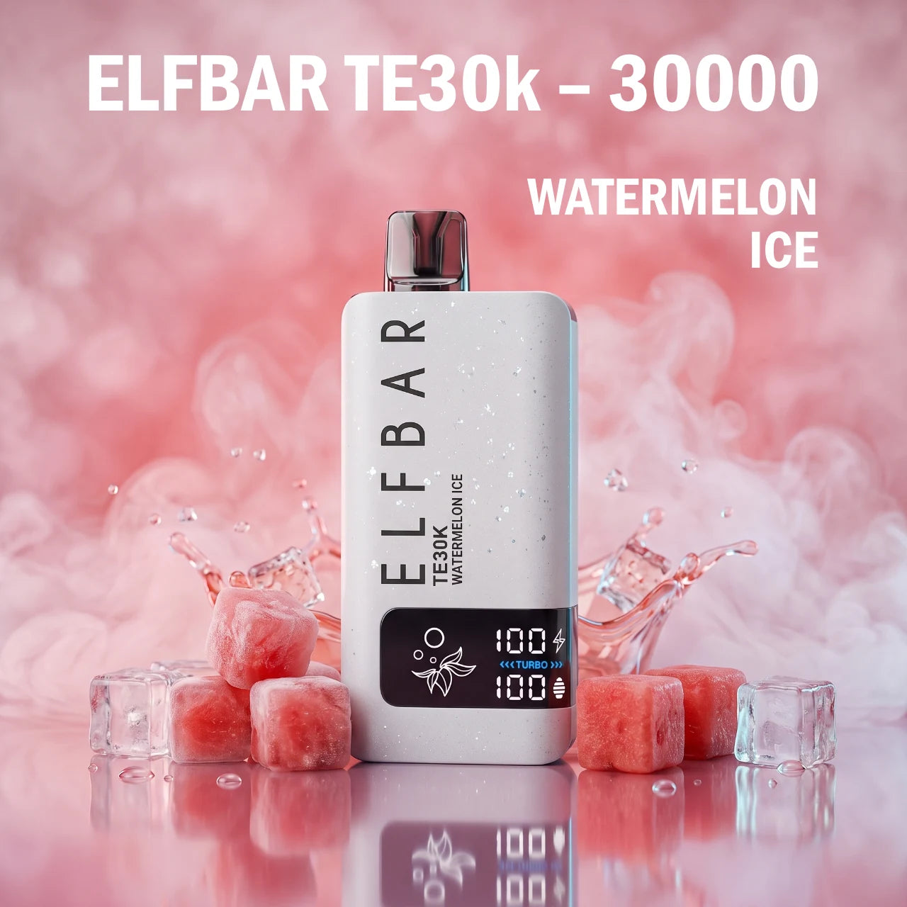 ELFBAR TE30k – 30000 disposable vape - Watermelon Ice flavour