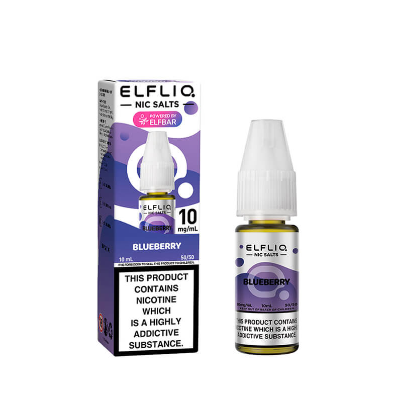 Elf Bar ElfLiq Blueberry Nic Salt E-Liquid