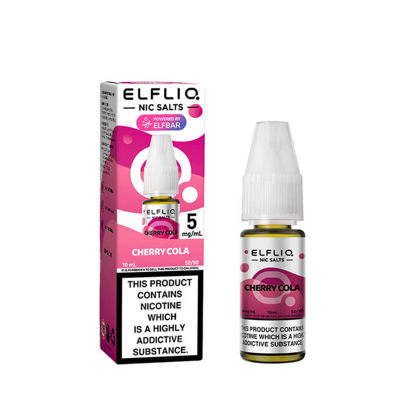 Elf Bar ElfLiq Cherry Cola Nic Salt E-Liquid