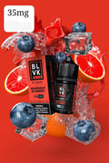 Buy Grapefruit Blueberry Ice BLVK Tobacco 30ml Vape Juice 35MG 50MG | Best Price India
