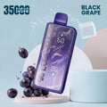 LostMary MT35000 disposable vape - Black grape flavour