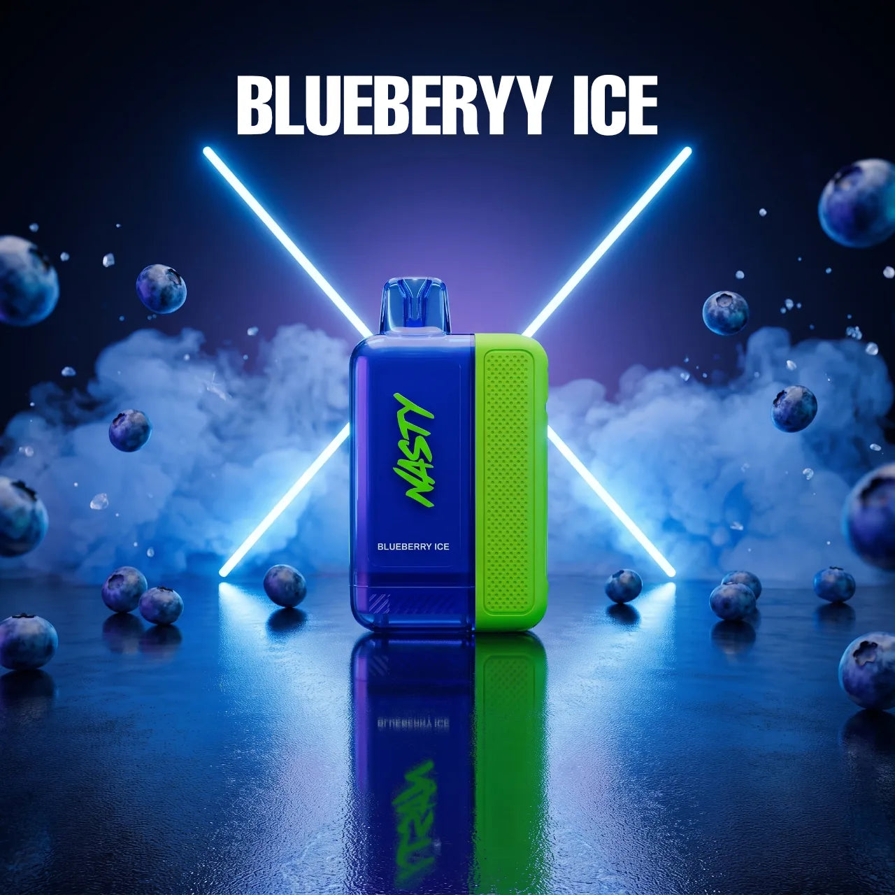 NASTY BOLT HYPERBEAST 50000 disposable vape - Blueberry Ice flavour