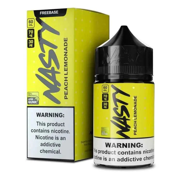 Nasty Nic Salt Peach Lemonade 30ml (35mg/50mg) India