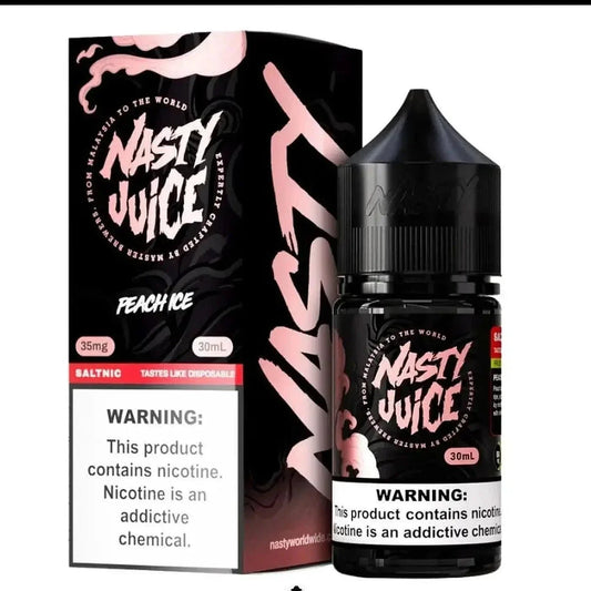Peach Ice - Nasty Juice | 30ML Nic Salt Juice | 35MG,50MG | Vape Mash India