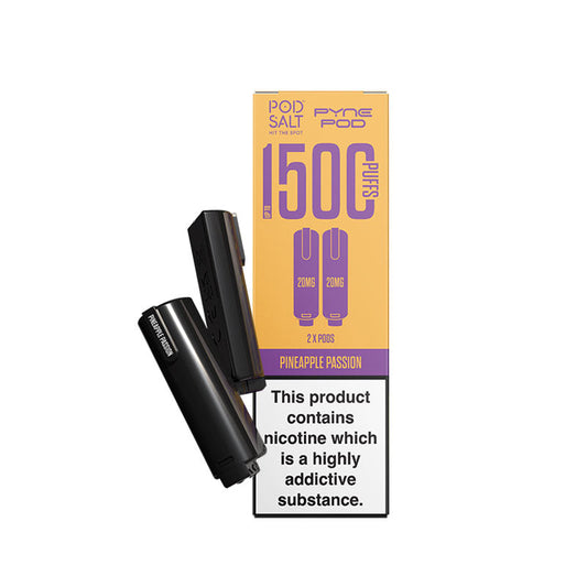 Pyne Pod 2in1 Pineapple Passion Prefilled Vape Pods - Pod Salt Edition
