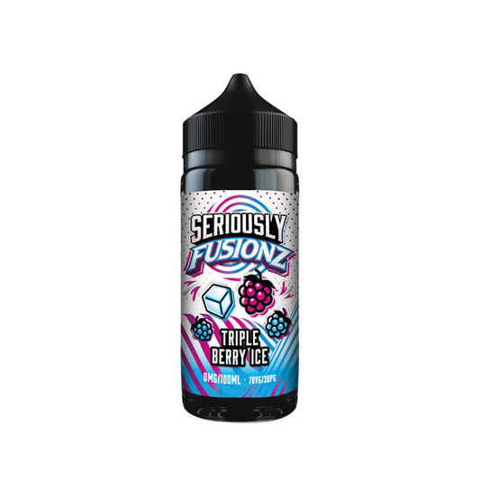 Doozy Vape Co Seriously Fusionz Triple Berry Ice 100ml Shortfill E-Liquid